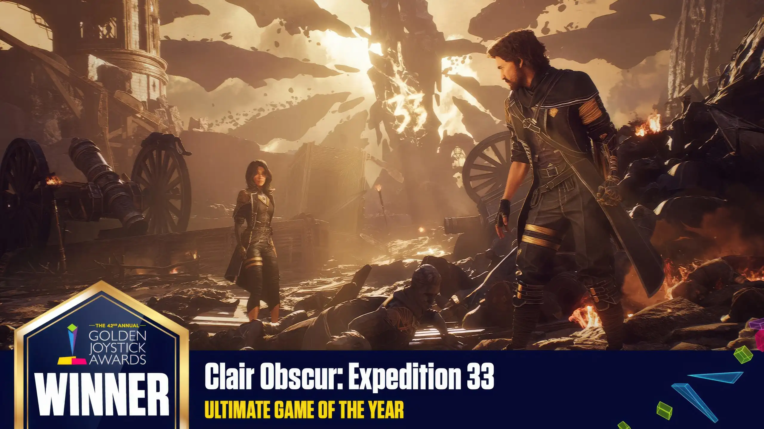 ¡El nuevo REY de los RPG! Clair Obscur: Expedition 33 aplasta a todos en los Golden Joystick Awards 2025