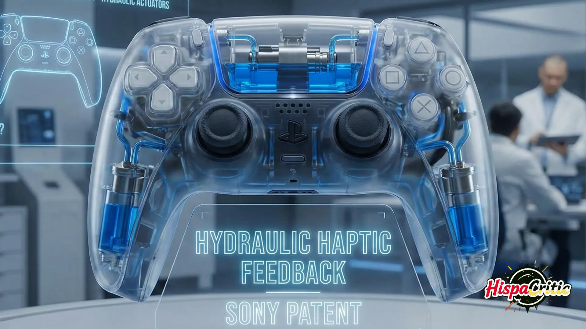 ¿Filtrado el mando de PS6? La patente con LÍQUIDO que jubilaría al DualSense actual
