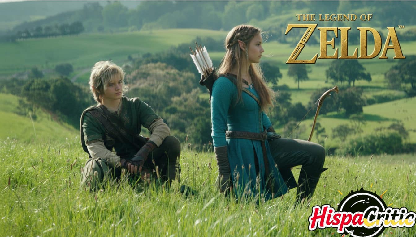 ¡Por fin! Así lucen Link y Zelda en las primeras fotos oficiales de la película de The Legend of Zelda