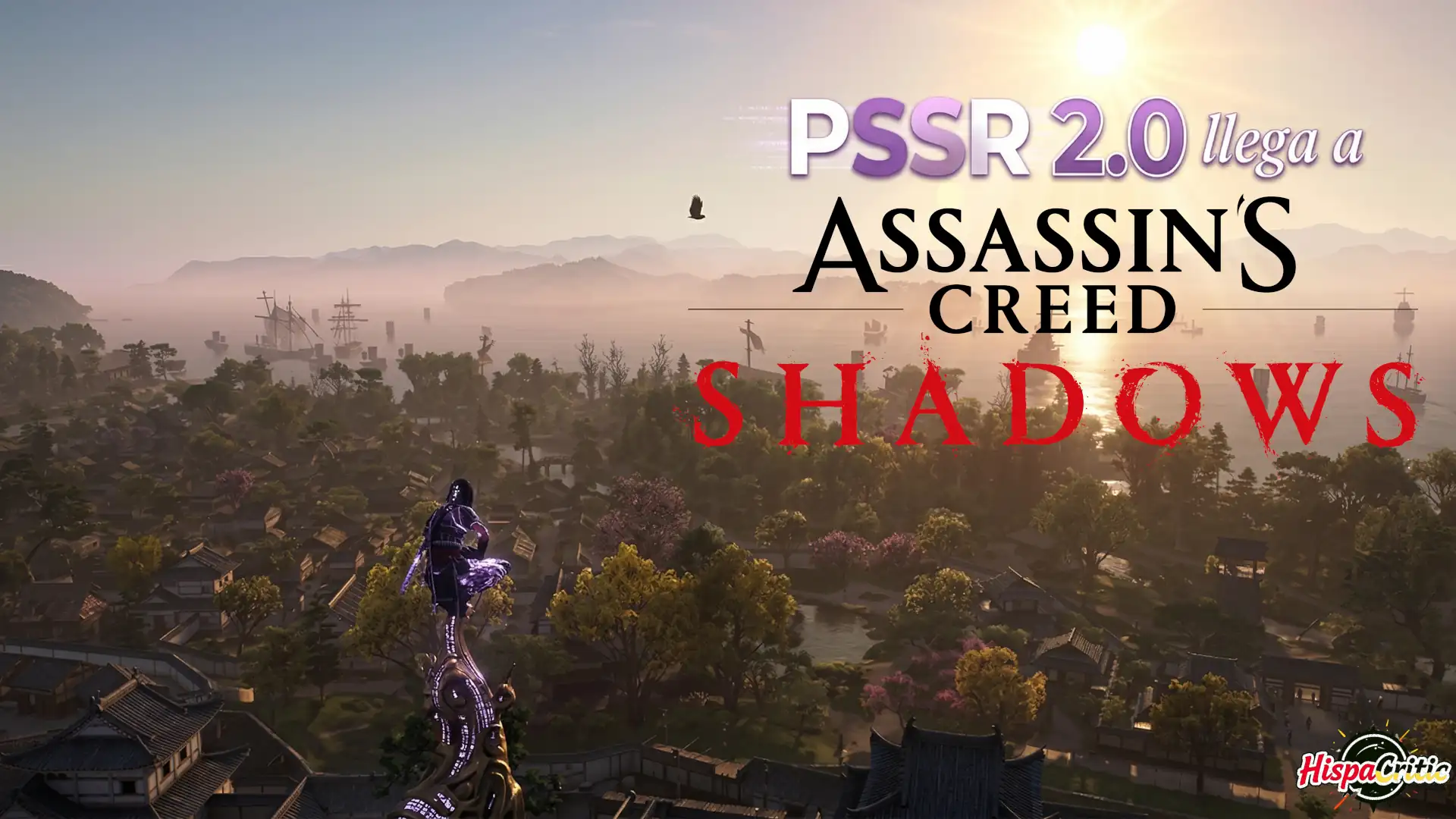 PS5 Pro con el nuevo PSSR llega a Assassin’s Creed Shadows ¡Mejora de calidad inminente!