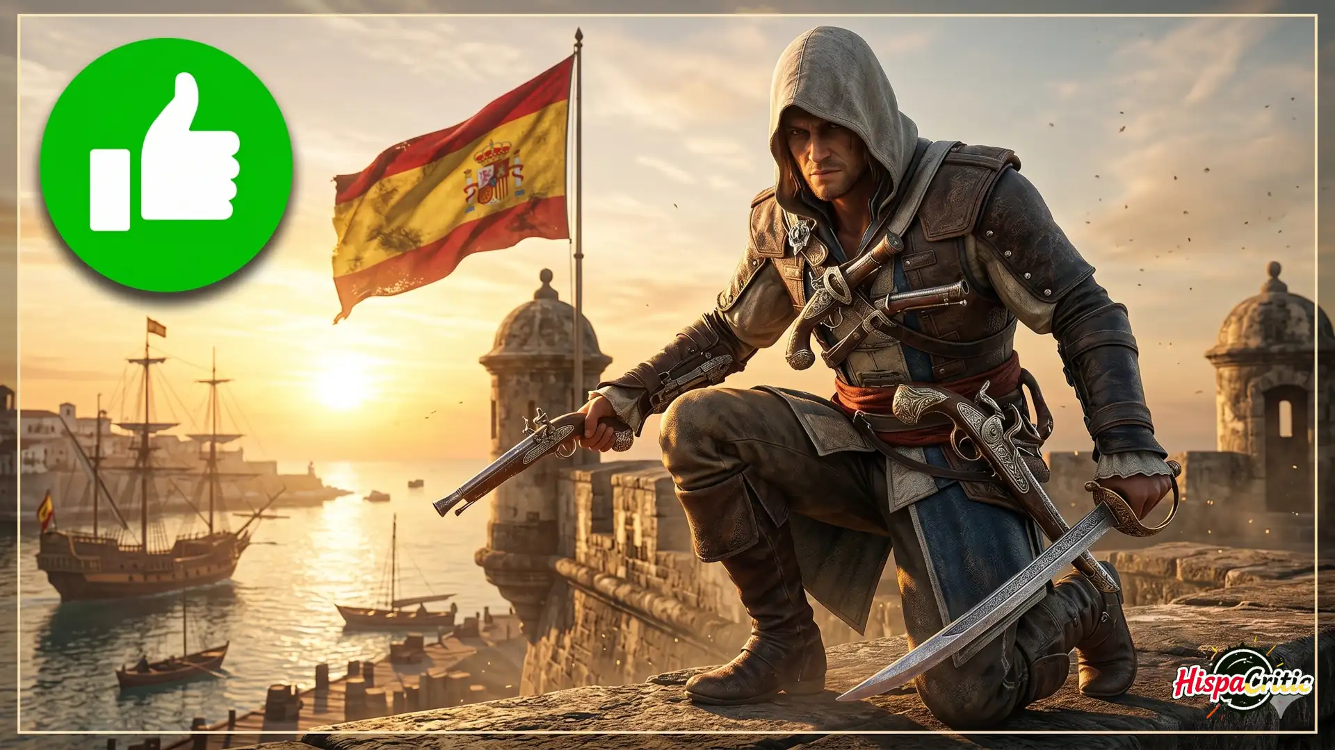 Assassin’s Creed: Black Flag Resynced: ¡Llegará en español!