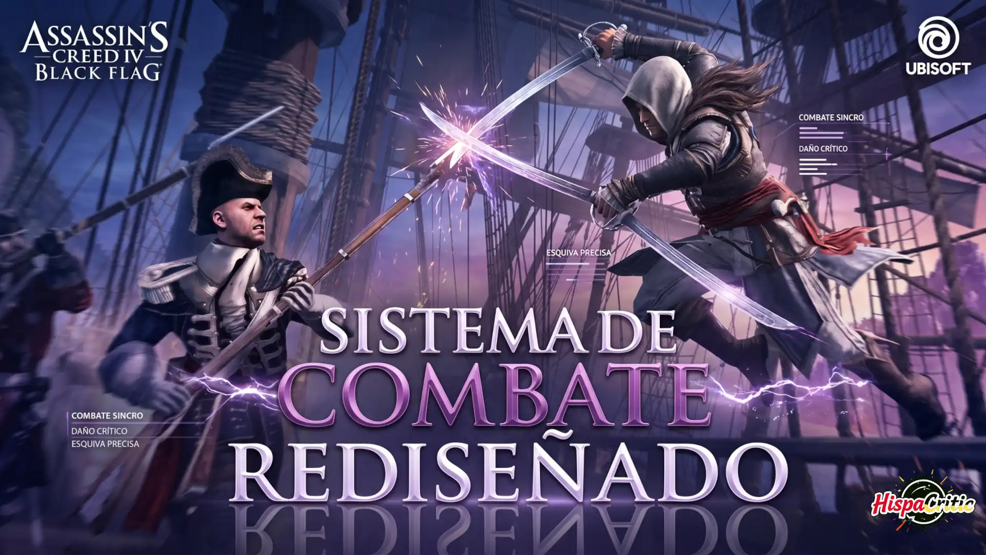 El nuevo combate de Assassin’s Creed Black Flag Resynced promete ser una auténtica obra maestra
