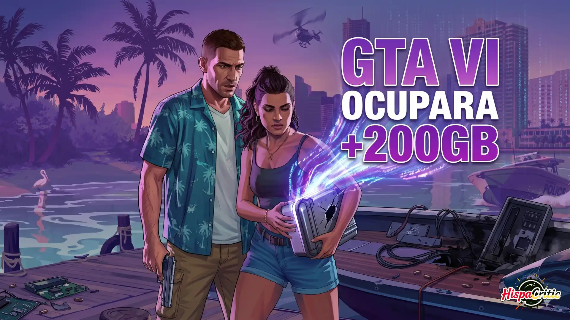 ¡El tamaño de GTA VI será una auténtica locura! ¿Estamos ante un devorador de SSD?
