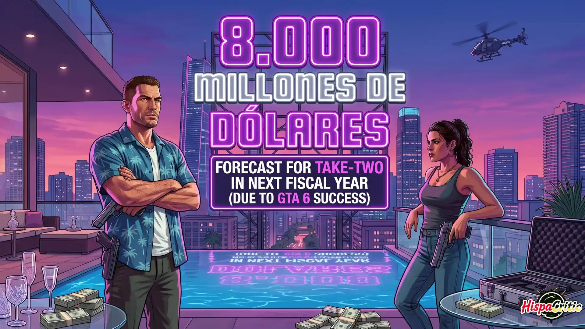 Take-Two revienta el mercado y confirma cómo el lanzamiento de GTA 6 generará ingresos históricos