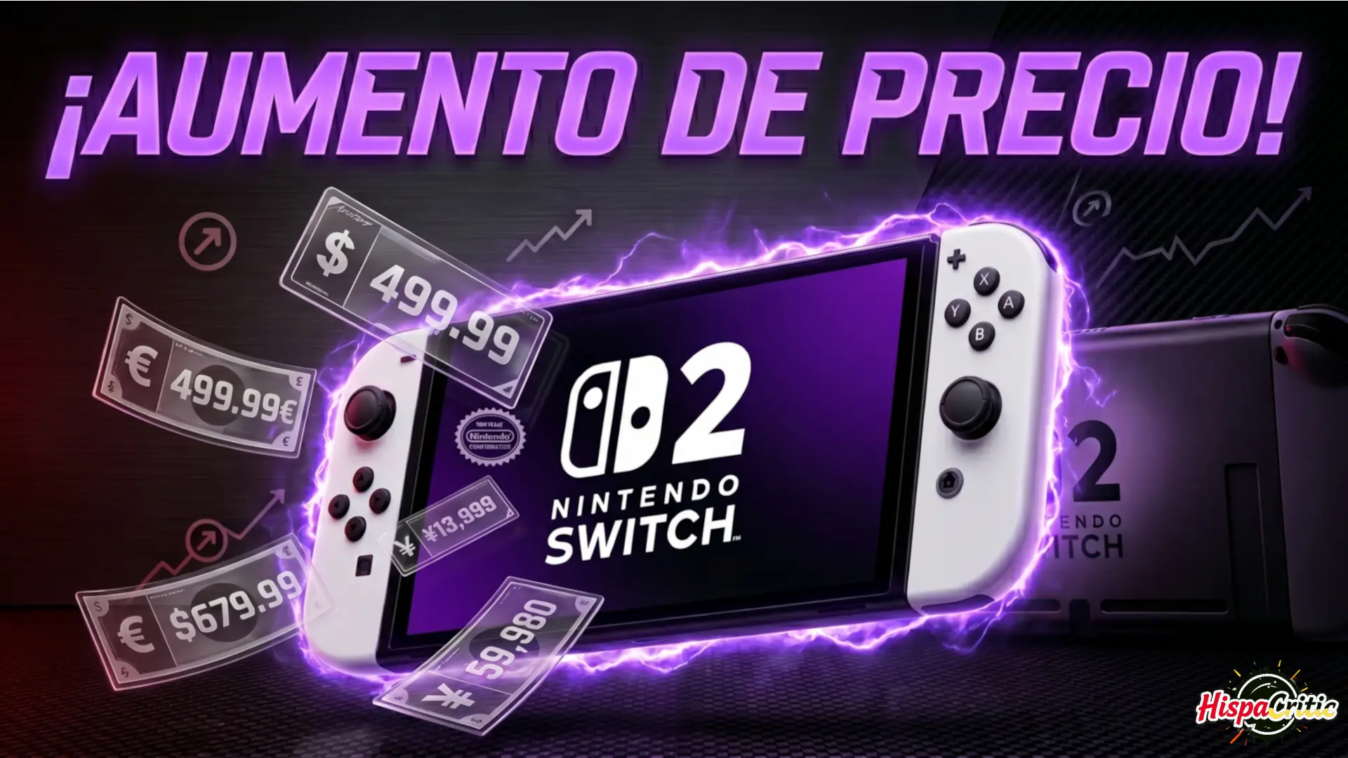 Nintendo confirma lo que todos temiamos, el brutal incremento en el precio de Switch 2