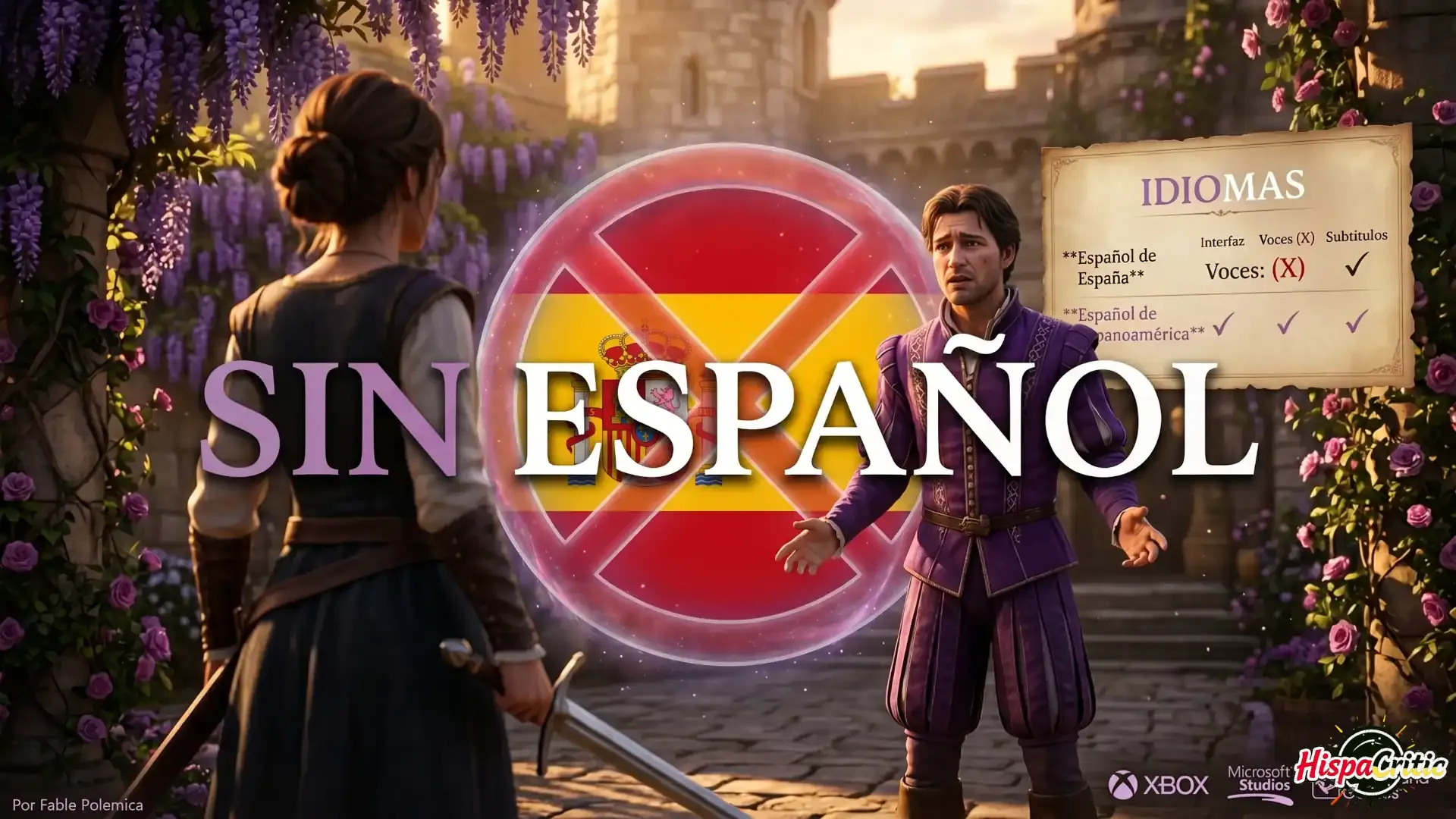 El indignante desprecio de Microsoft: el doblaje de Fable al español de España queda cancelado