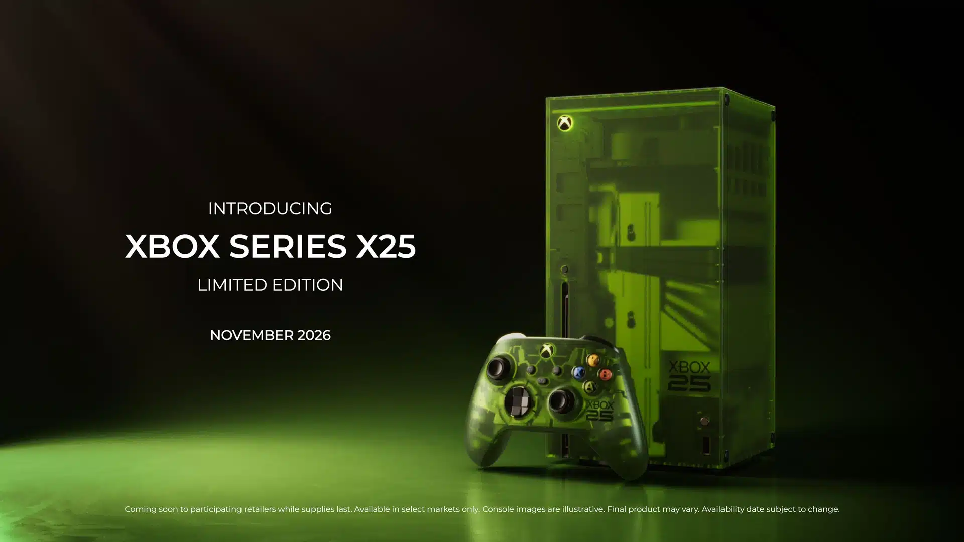 Microsoft revienta la nostalgia y presenta la nueva Xbox Series X X25 con un diseño clásico brutal